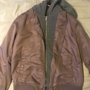 Forever 21 jacket mauve